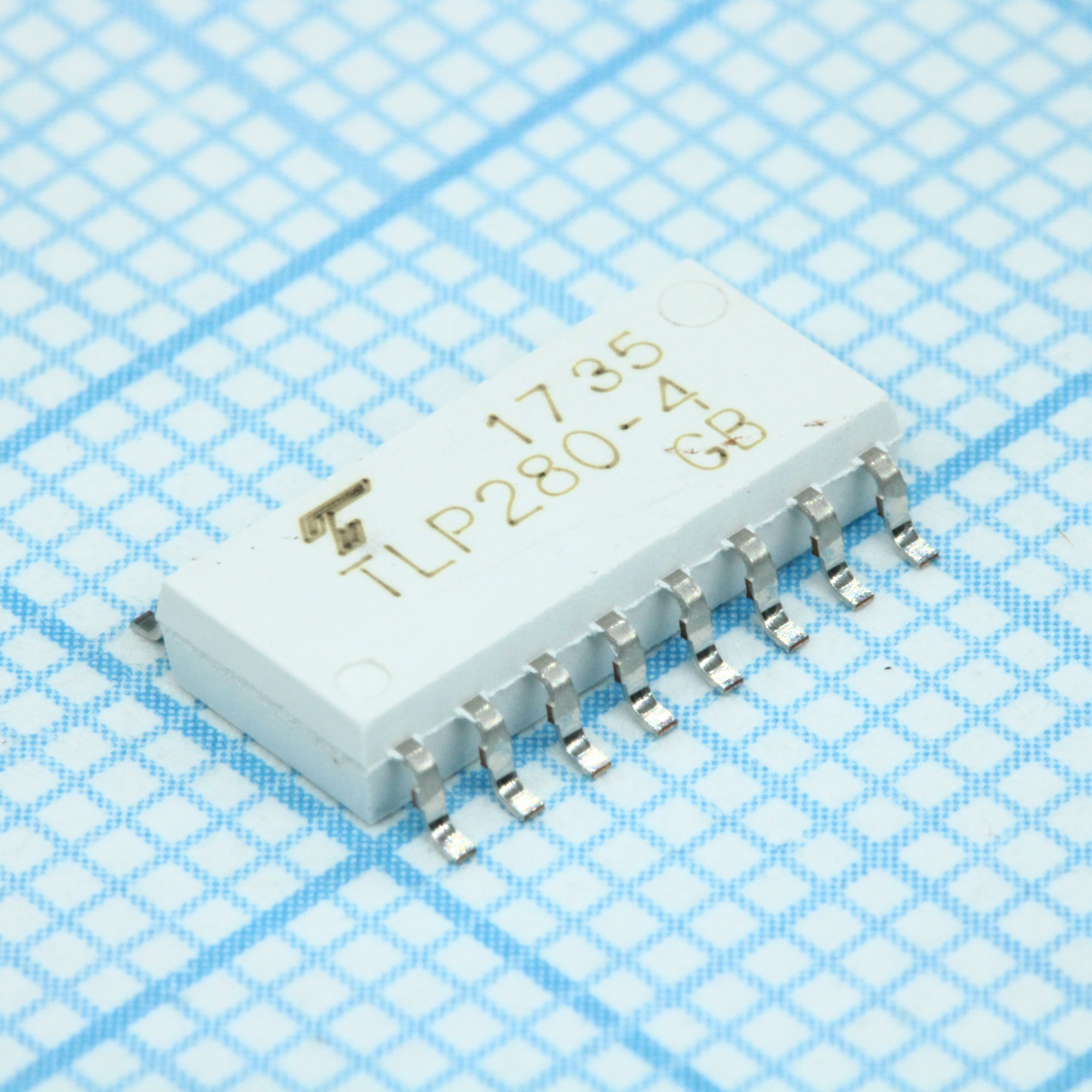 TLP280-4(GB-TP.J.F - Оптопара с транзисторным выходом 80V 50mA 2500 Vrms