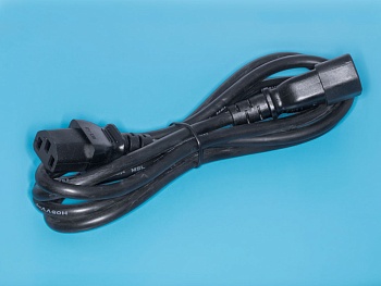 SCZ-10 - Кабель сетевой 220В ИБП-системный блок, 0204-1.8M-92, черный 1,8м