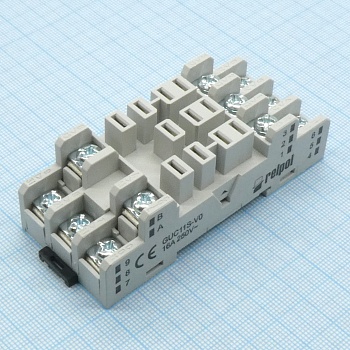GUC-11S-VO - Колодка RUC-6 11 контактов монтаж на DIN-рейку
