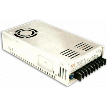 SP-320-12 - AC-DC, 320Вт, выход 12В/0…25A, рег. вых=±10%Uном, вход 85…264V AC, 47…63Гц /120…370В DC,  изоляция 3000В AC, в кожухе 215х115х50мм, -20…+65°С
