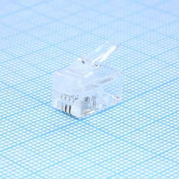 DS1121-P40T - вилка RJ11 Plug 4P4C