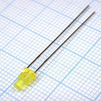 L-1394YDT - Светодиод 2мм/желтый/588нм/1.8-5мкд/70°