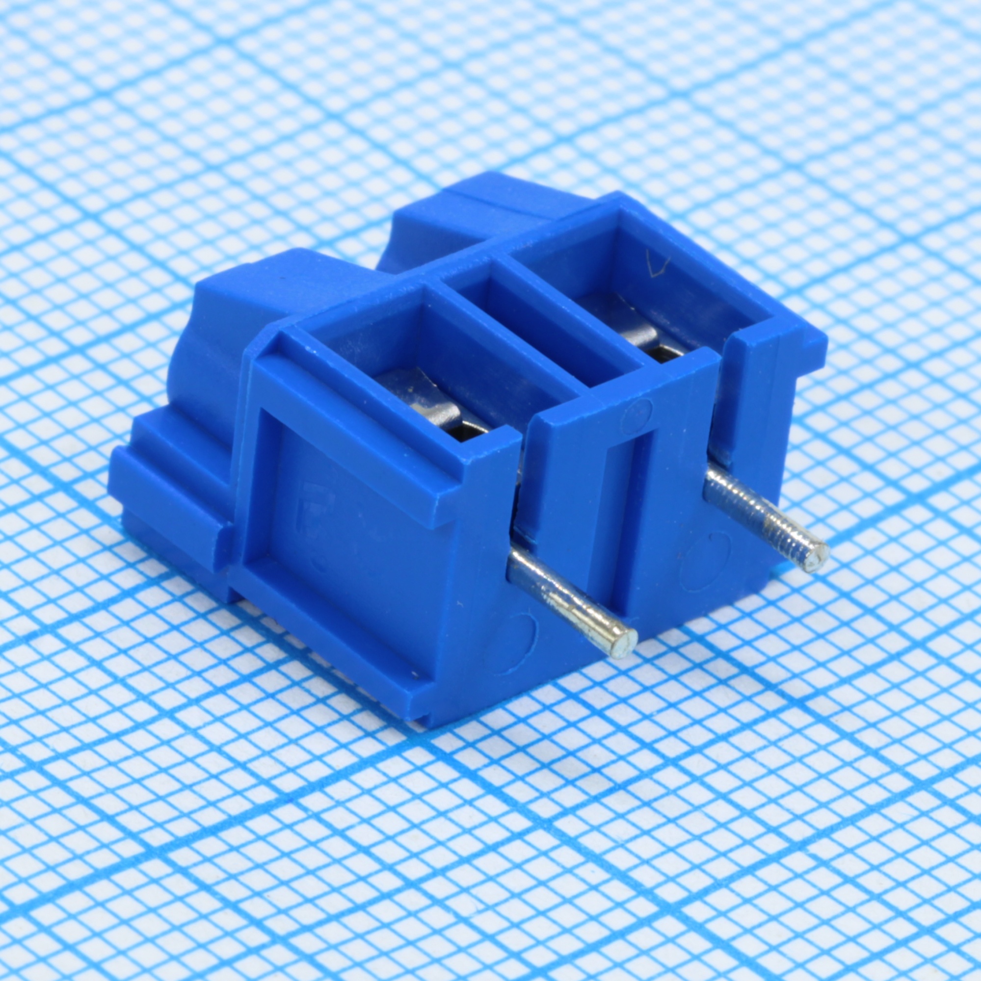 GT360-7.5-02P-12-00 - Винтовой клеммный блок с защитой провода, 2 контакта. Серия GT300-7.5