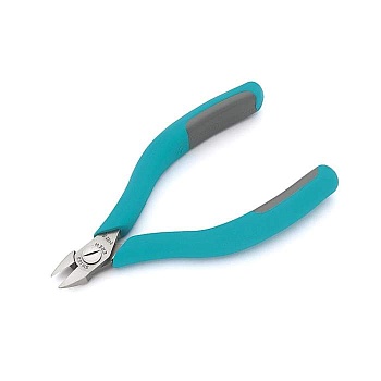 2422E - Плоский срез, высококачественная инструментальная сталь, электростатически безопасны, эргономичные. Эргоно- мичные режущие стороны для универсального использо- вания. Перекусывает: проволока средней жесткости –1,0 мм, Cu – 1,5мм; 130 мм, 48 г