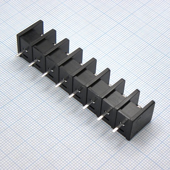 DG35C-B-08P-13-00A(H) - Барьерный клеммный блок 8 контактов. Серия DG35C-B