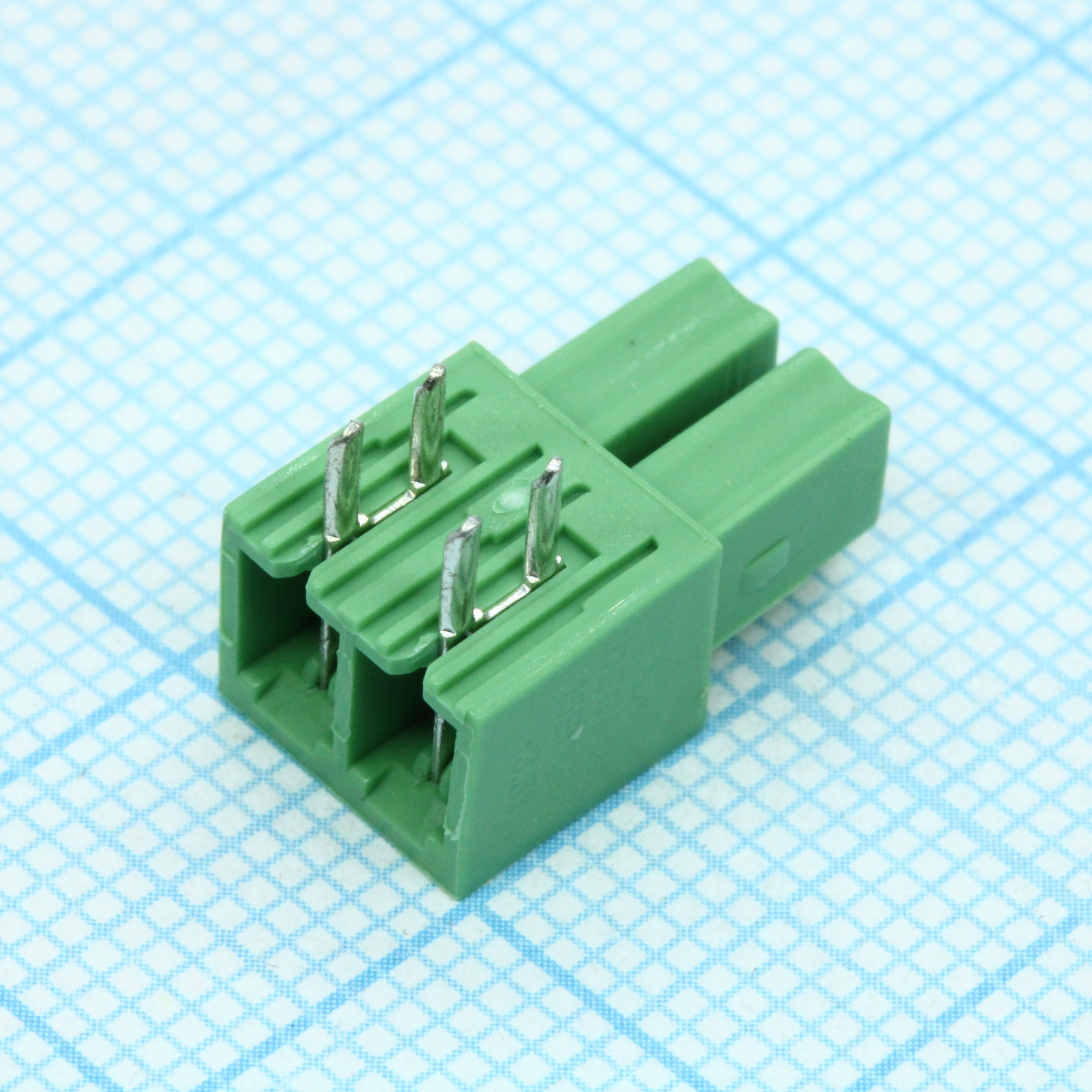 15EDGA-3.81-02P-14-00A(H) - Разъемный клеммный блок, 2 контакта. Серия 15EDGA-3.81