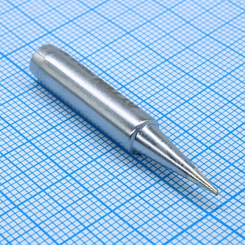 T900-0.8C - Жало для паяльной станции ST80/AT937/AT989/AT989D/ST8802/AT8502D скошенный под 45° конус 0.8мм