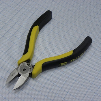 Бокорезы BS198405 - 125мм,для работы с мягкими металлами и пластиком. Максимальный диаметр проволоки до - 1.0мм