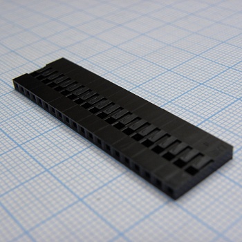 I-DS1071-SCB01X20 - Гнезда на кабель, однорядные, требуются контакты T-DS1071-SC600