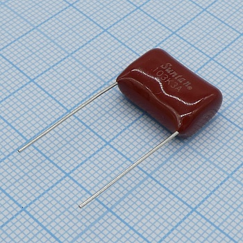 TS09003A103KSB0E0R - Конденсатор металлоплёночный полипропиленовый 0.01мкФ ±10% 1000В (19.5х8.5х14мм) радиальный 15мм 85°С россыпь