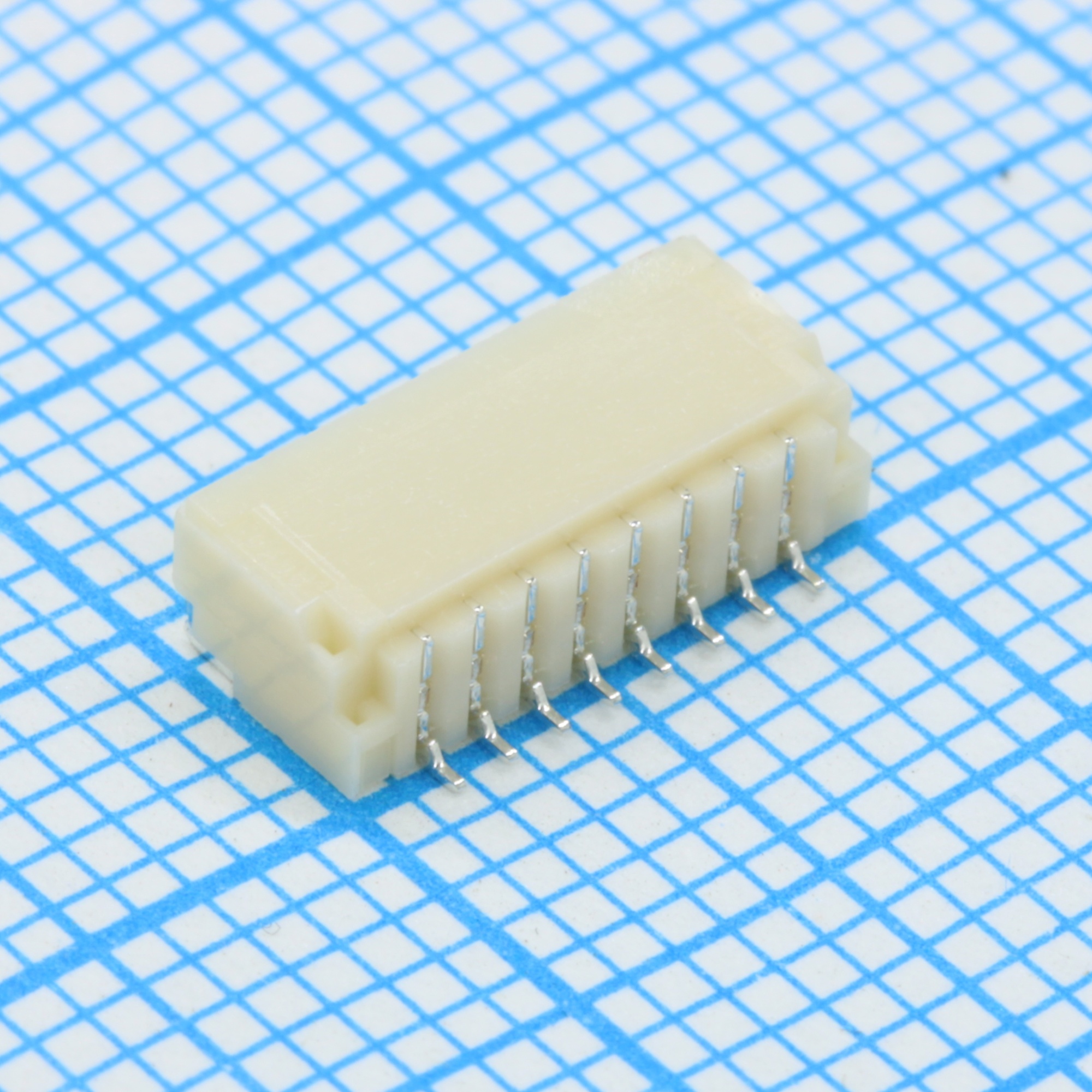 SM08B-SRSS-TB[LF][SN] - Разъем штыревой однорядный на плату