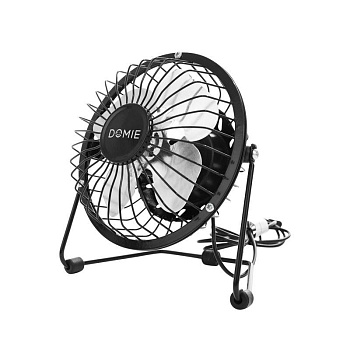 Вентилятор настольный (DX-4) USB черн. 60-0225