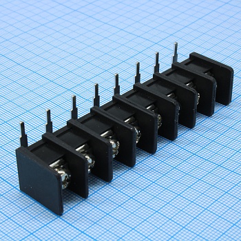 DG55R-B-08P-13-00A(H) - Барьерный клеммный блок 8 контактов. Серия DG55R-B