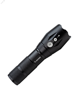 Фонарь Premium 5Вт Q5 LED питание 1х3.7В 18650 Li-on авиац. алюмин. KosAL_5W