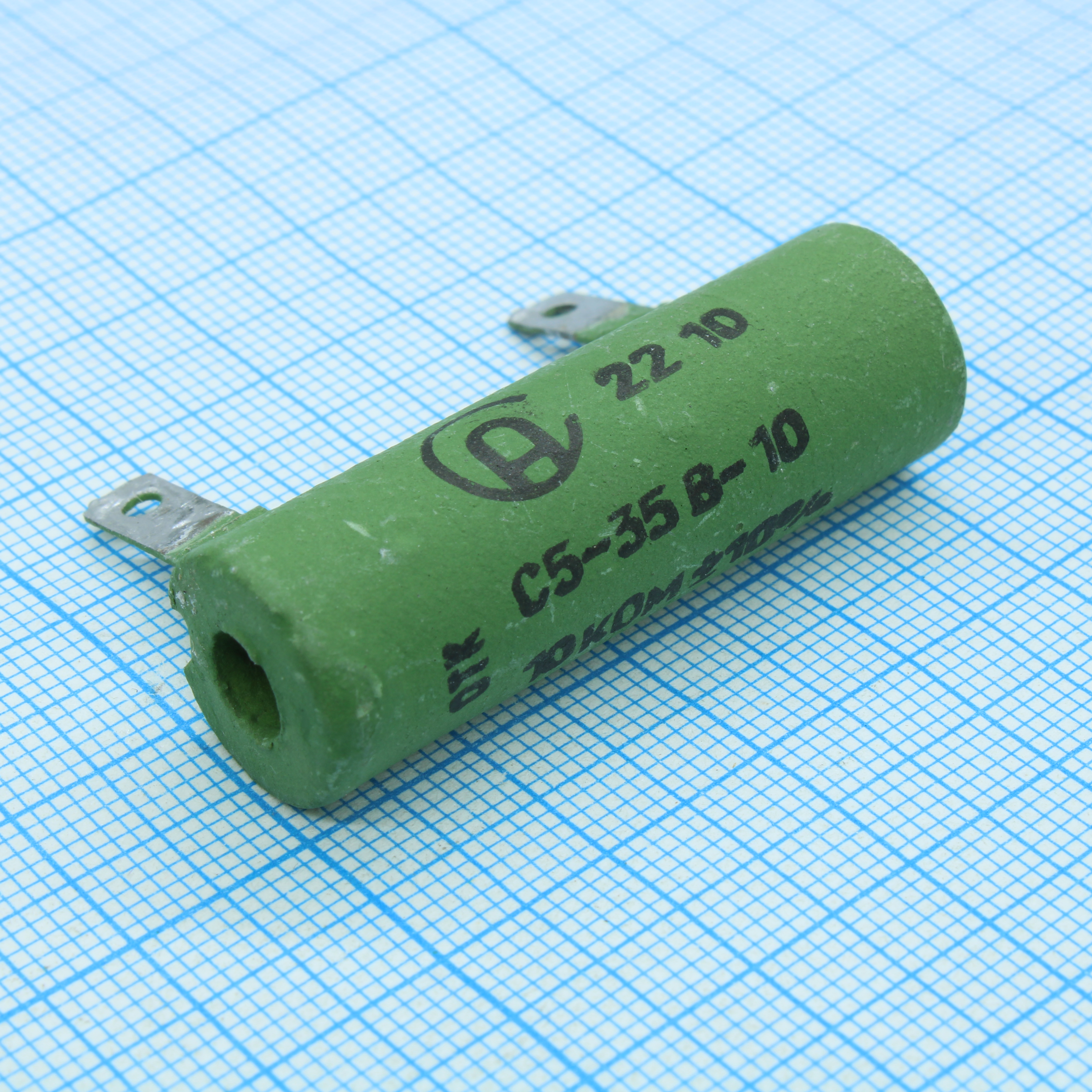 С5-35В 10  10К ±10% - Проволочный постоянный резистор 10кОм 10Вт ±10%