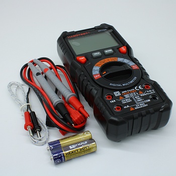 HT118A - Мультиметр с двойным дисплеем, автомат с True RMS, NCV
