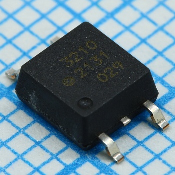 ASSR-3210-503E - Реле твердотельное вход постоянного тока 20мА 1.65В выход 0.2A 250В AC-DC 4Pin SOIC лента на катушке