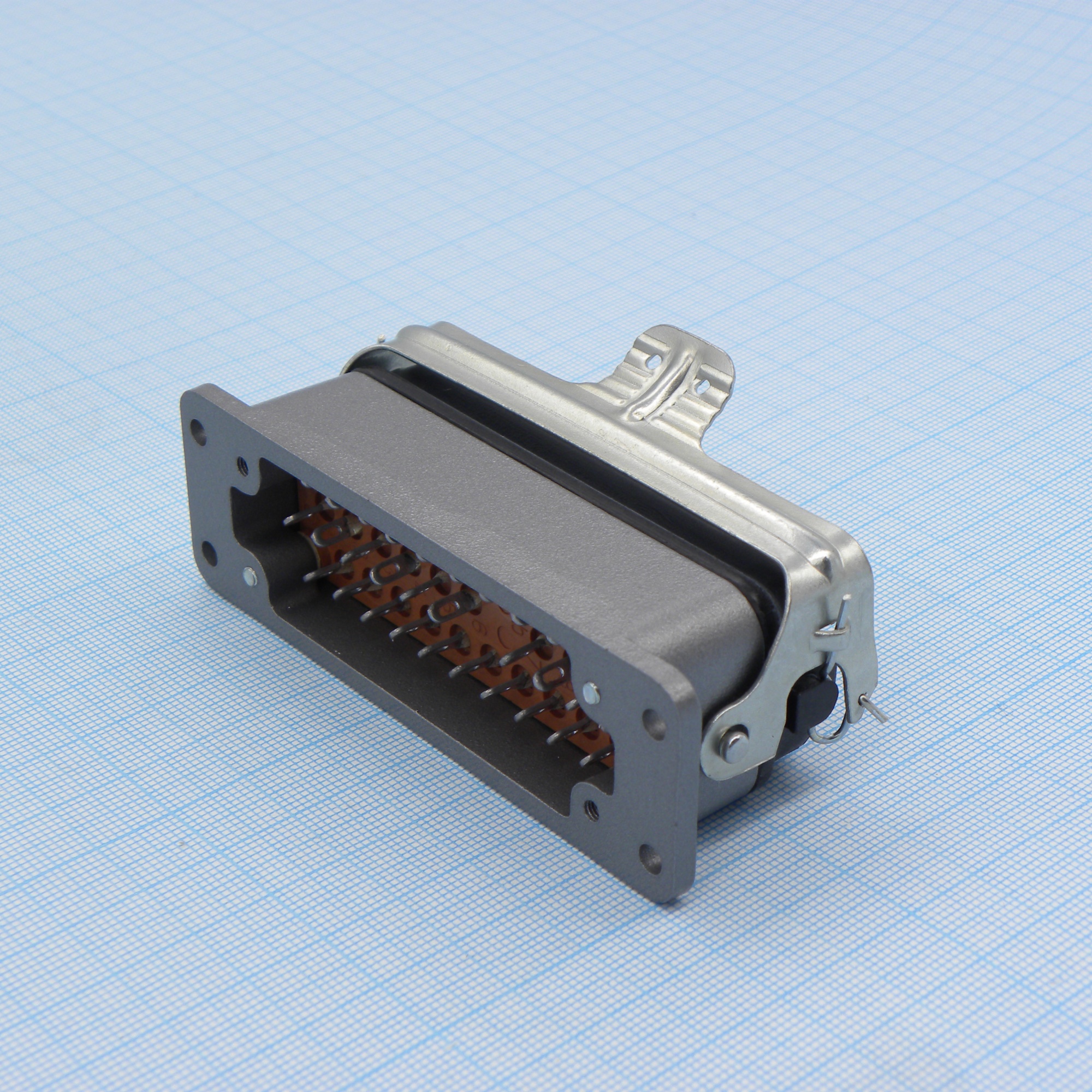 РП14А-30Ш3 вилка - Соединитель  низкочастотный, прямоугольный, внутреннего монтажа