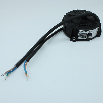 XI 150W 0.52-0.84A 100-277V RI132S - AC-DC, 150Вт, неизолированный, стаб. по току, IP65, вход 85…305В AC, 47.5…63Гц, ККМ, выход 577 (520…840)мА/160…260В, устойчивость 6/6кВ, в корпусе o129х60 мм, -40…+80°С (корпус), встр. потенциометр, провод питания 300 