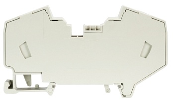 Клемма WKF 16/35 PV/WKFN - Клемма распределения потенциала, тип фиксации провода: пружинный, номинальное сечение: 16 мм кв., 76A, 800V, ширина: 12 мм, цвет: серый, тип монтажа: DIN 35