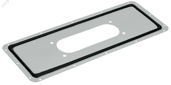 TITAN Фланец кабельный 345х120 с отверстием TI-00D-FL-345-120