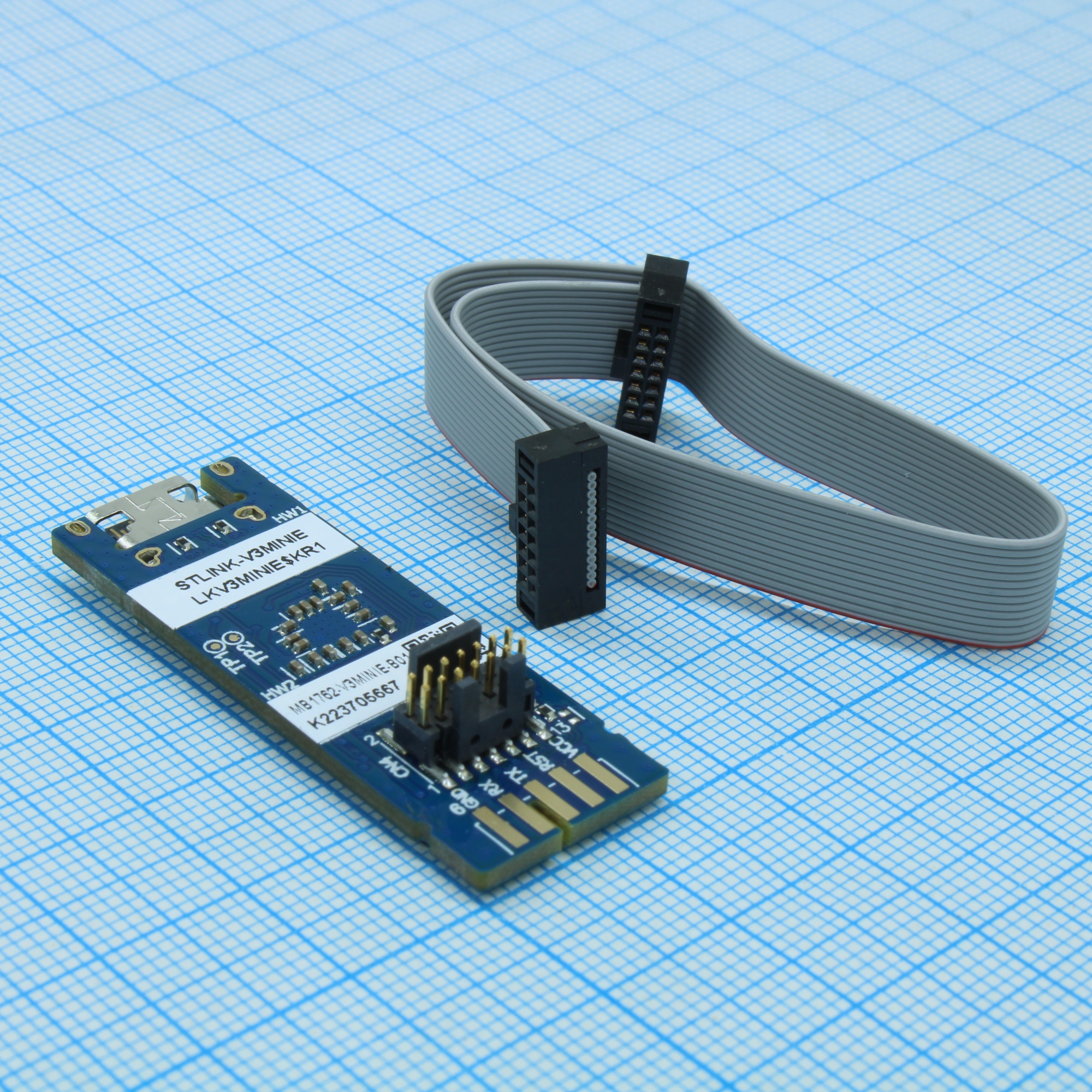 STLINK-V3MINIE - Внутрисхемный отладчик/программатор для микроконтроллеров STM32
