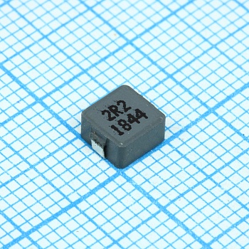 SRP5030T-2R2M - Катушка индуктивности Power Shielded/Molded Wirewound 2.2мкГн ±20% 100кГц порошковое железо 5.5A 35мОм по постоянному току 2020 лента на катушке