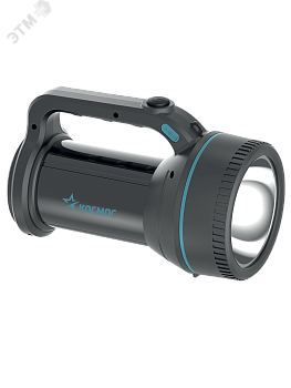Фонарь-прожектор аккумуляторный 7Вт 2 режима работы литиевый аккум. 3.6А.ч супер яркий экономн. время работы до 24ч KocAccu367W