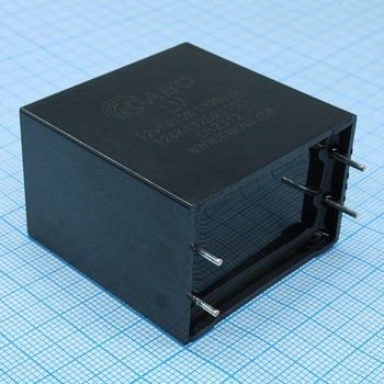 126K132D21101 - Конденсатор металлоплёночный полипропиленовый 12 мкФ 10%, 1300 В dc, 22A, 42*28*42mm, P=37,5