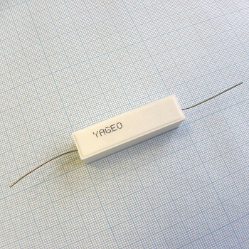 SQP15AJB-47R - Резистор керамический цементный аксиальный (SQP) 15Вт 47Ом ±5%