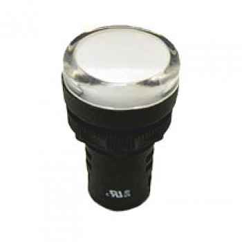 Индикатор ND16-22DS/2 AC/DC 24В бел. 592936 - Лампа сигнальная d22-24V бел