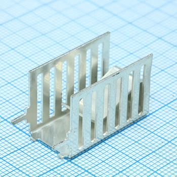 FK264MI220V - Радиатор пассивный для корпуса TO-220 вертикальный медный