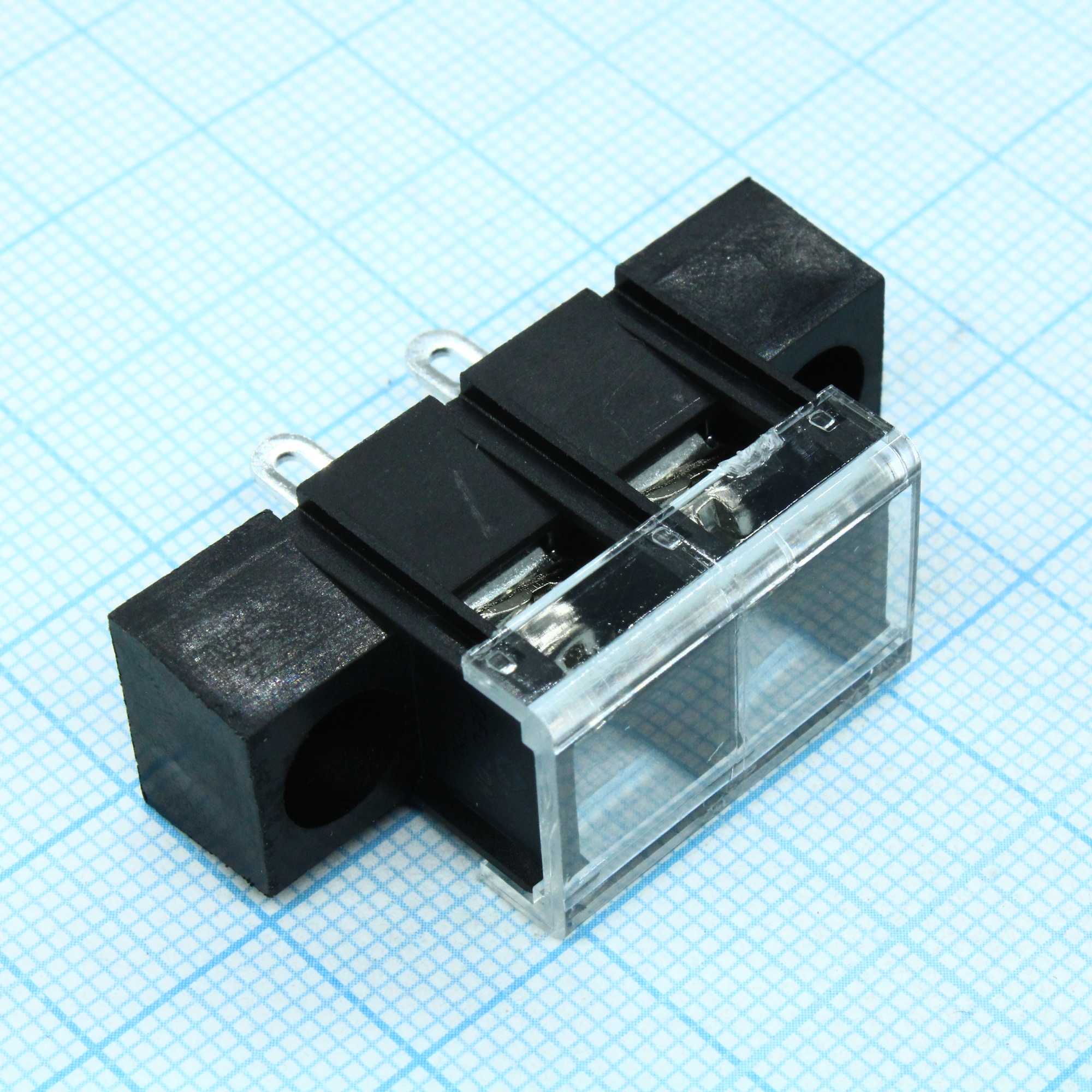 DG58H-A-02P-13-00A(H) - Барьерный клеммный блок 2 контакта. Серия DG58H-A