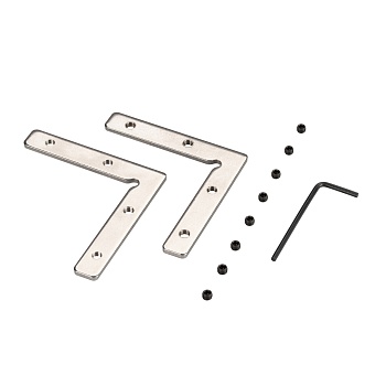 Соединитель профиля SL-COMFORT-3551-90 Set 032194 - Угловой соединитель профиля SL-COMFORT-3551. В комплекте 2 соединителя, 8 винтов, шестигранный ключ. Цена за комплект.