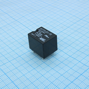 NT73-2-C-15-DC5V-0.36 - Реле силовое, 2 переключающих контакта, входное напряжение 5 В DC