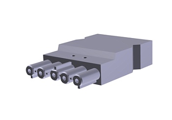 Разъем GST18i5S B1 ZR1 WS - Розеточный разъем на кабель диам. 6,5 - 12 мм, 5 полюсов, винтовая фиксация, номинальное напряжение: 250/400V, номинальный ток: 20A, цвет: белый, серия gesis GST18i5