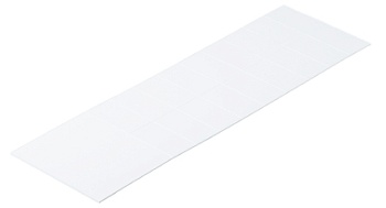 Маркировка WMS SI2K1527W - Маркировочная табличка для кнопки, размер 15 x 27 мм, 18 табличек, для плоттера wieplot,