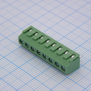 DG381-3.81-08P-14-00A(H) - Винтовой клеммный блок. Серия DG381-3.81