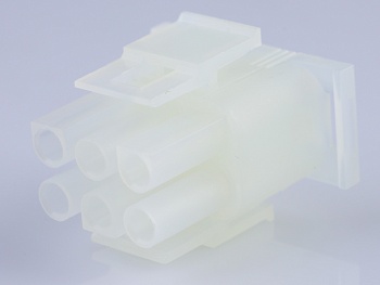 50841060 - Корпус разъема 6 контакта вилка монтаж на кабель серия MLXї пакет