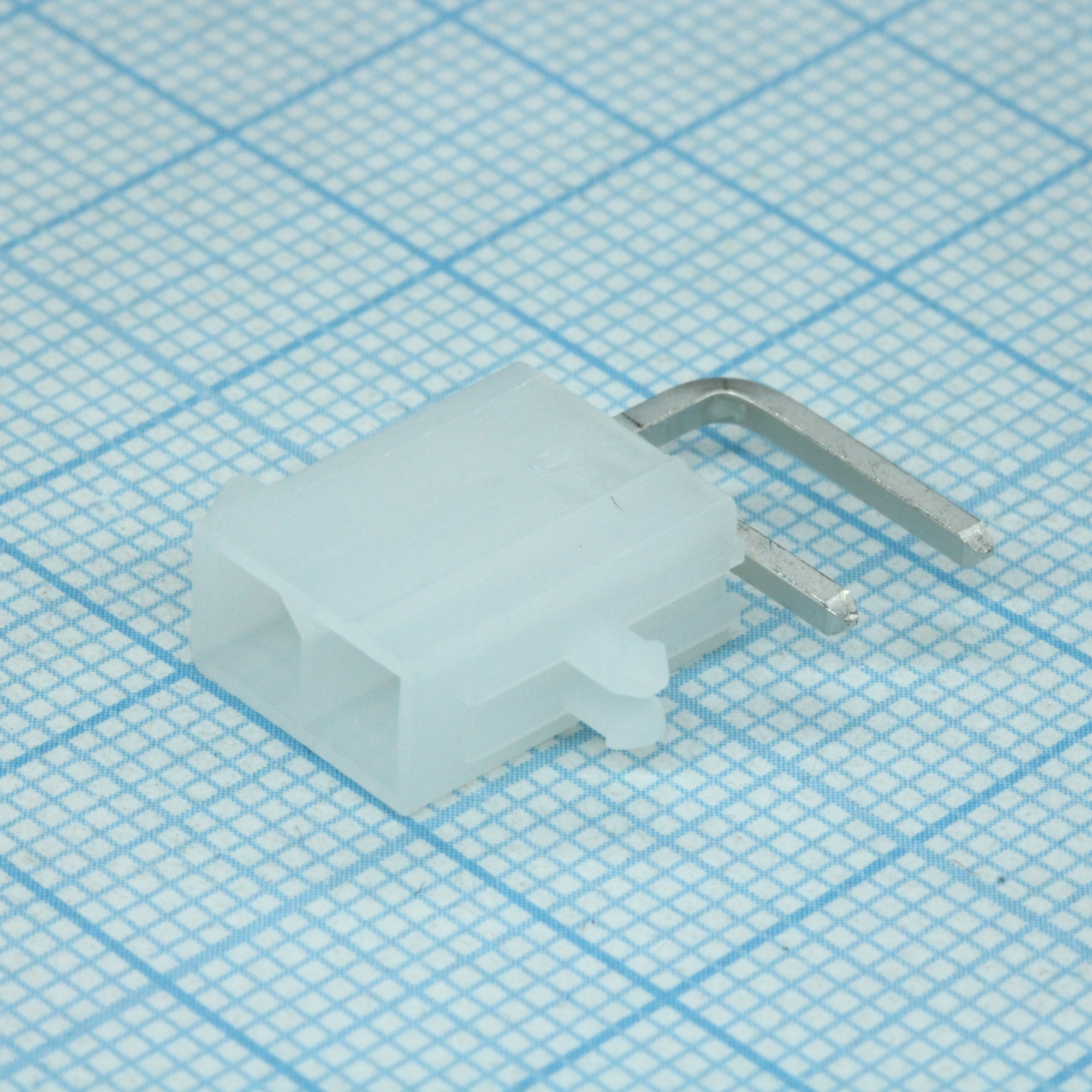 39301020 - Разъем типа провод-плата, 4.2 мм, 2 контакт(-ов), Штыревой Разъем, Серия Mini-Fit