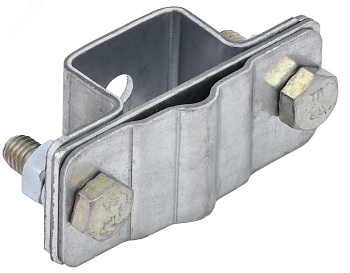 Держатель полоса/пруток 25-40мм/6-10мм оцинк. сталь ZDP50-11-1-16-40