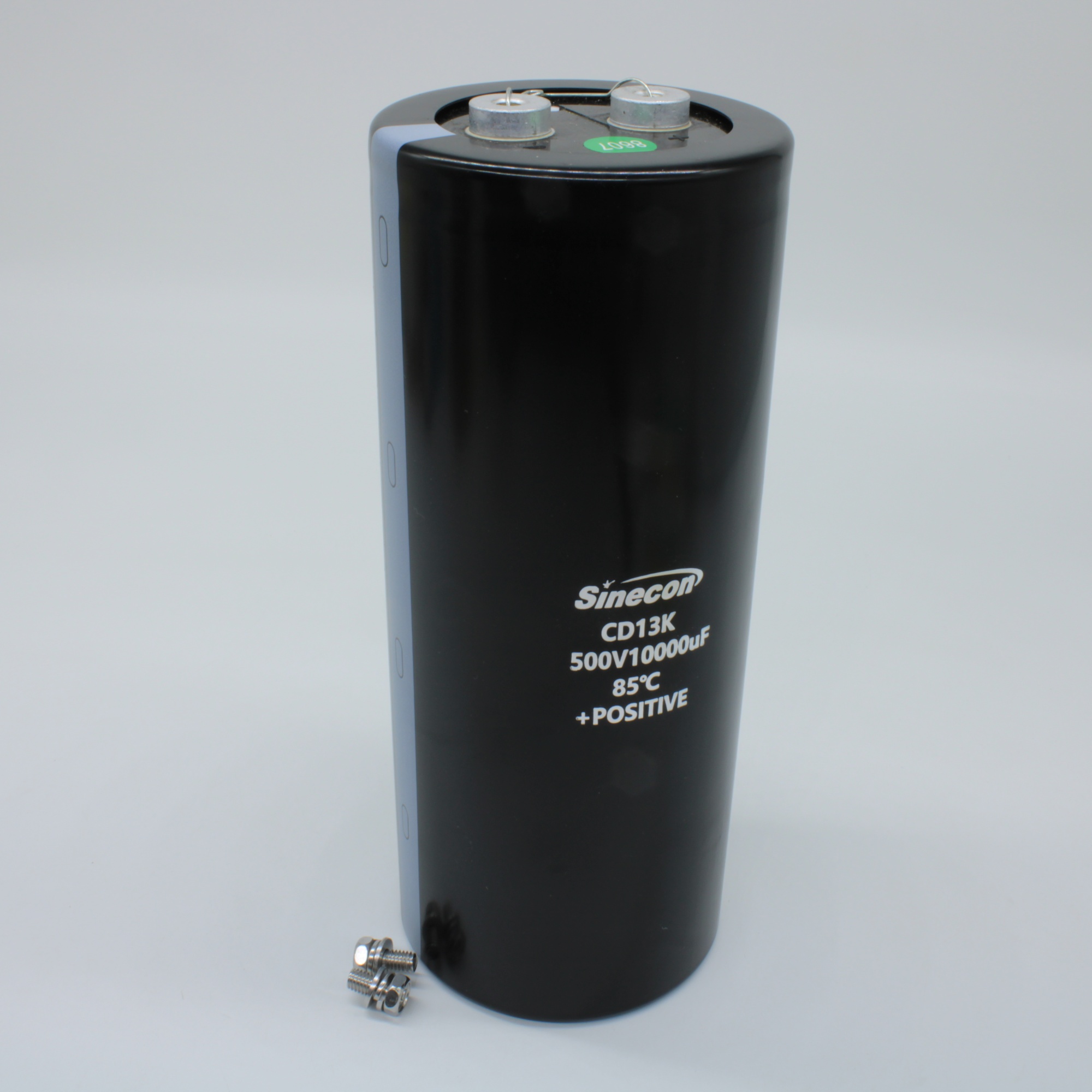 GBK103M2H90M0BZPG5S00 - Конденсатор алюминиевый электролитический с выводами под винт 500VDC, 10000uF, 20%, 90*220mm, 12000h, 30.4A, без шпильки