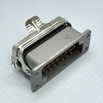 РП14А-21Ш3 вилка - Соединитель  низкочастотный, прямоугольный, внутреннего монтажа