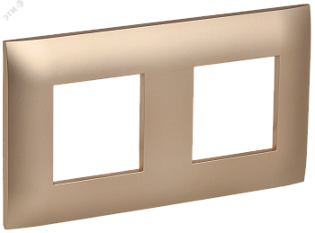 SKANDY Рамка 2-местная SK-F02Sa песочный IEK SK-M22-K98