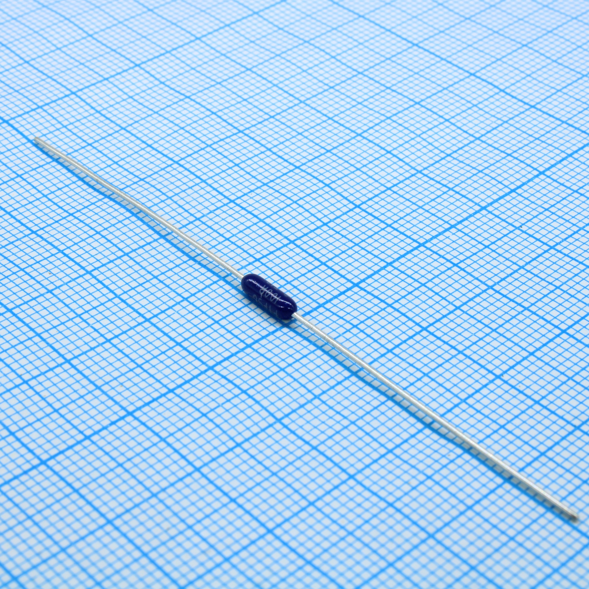 PTF56100R00BYEK - Резистор металлопленочный прецизионный 100Ом ±0.1% 0.125Вт ±10ppm/°C аксиальный россыпь