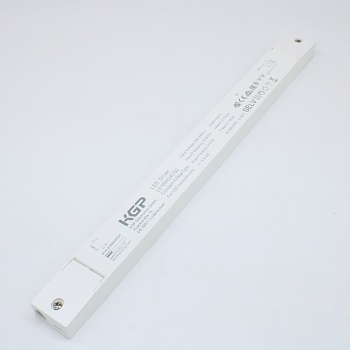 LV100W24CG2 - Преобразователь AC-DC, 100Вт, IP20, вход 176…264В AC, 47…63Гц/175…280В DC, выход 24В/0…4.17А, изоляция 3000В AC, пластиковый корпус 350х30х18мм, -25…+45°С