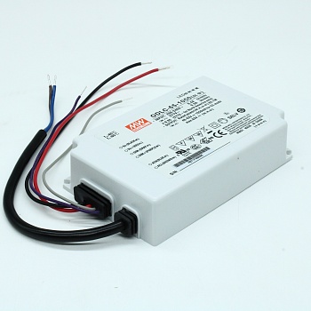 ODLC-65-1050 - AC-DC, 65.1Вт, вход 180…295В AC, 47…63Гц/254…417В DC, ККМ, выход 46…62В/1050мА, изоляция 3750В AC, в кожухе 121х77х28.5, -20…+85°С (корпус), димминг 0...10 В/ШИМ