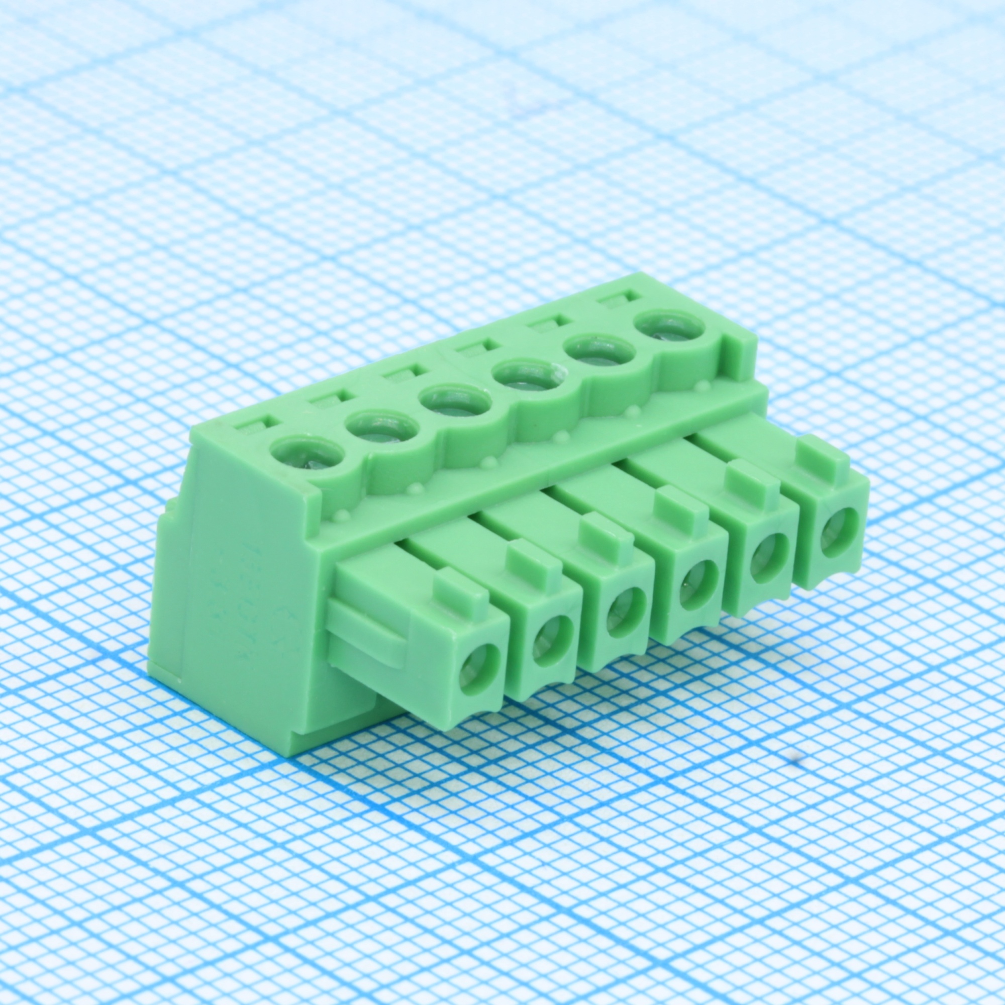 15EGTK-3.81-06P-14-00 - Разъемный клеммный блок, 6 контактов. Серия 15EGTK-3.81