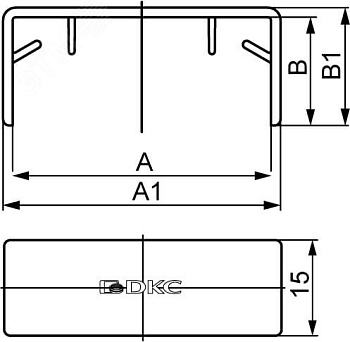 Соединение на стык для кабель-канала GM 22х10 00594