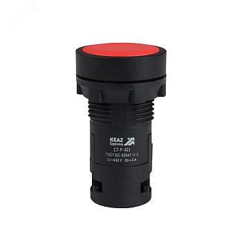 Кнопка OptiSignal Compact D22 C7-P-401 красная 1НЗ XB7NA42 362027